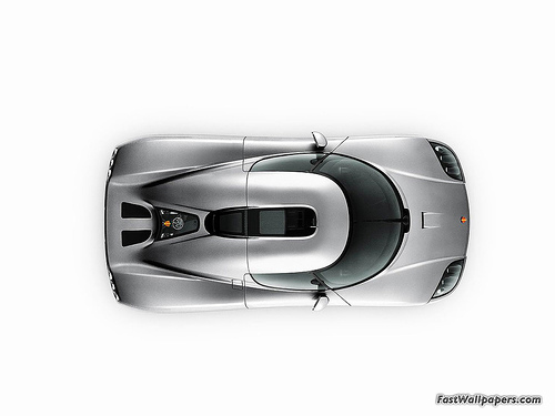Koenigsegg CCX top-view